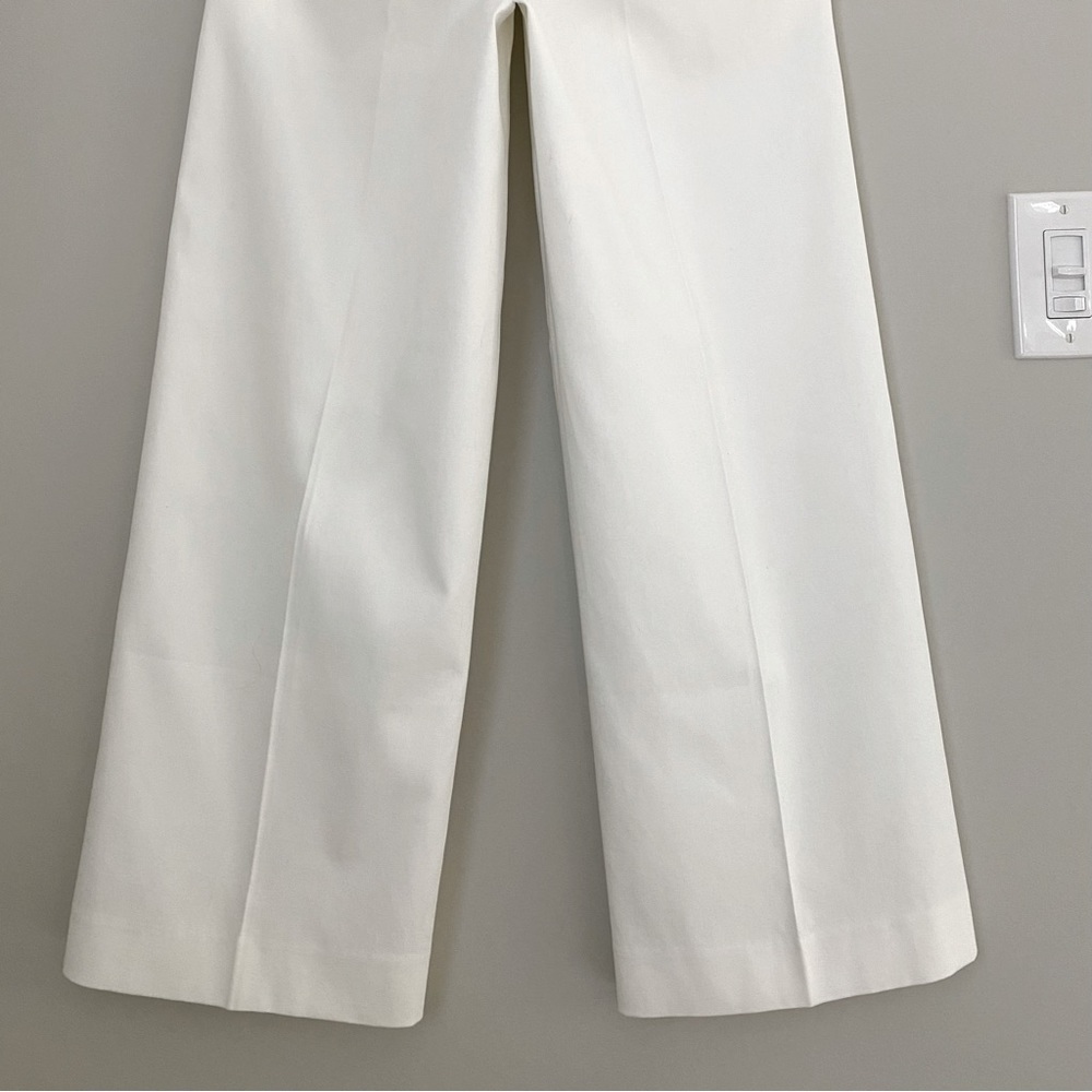 NWOT Everlane Limited Release: The Wide Leg Structure Pant White - Picture 12 of 16